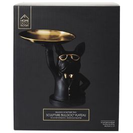 Vaciabolsillos Bulldog Negro Home Deco Factory