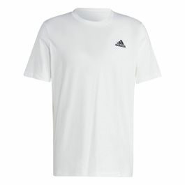 Camiseta de Manga Corta Hombre Adidas Essentials Blanco