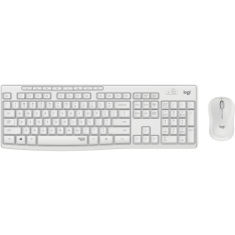 Logitech MK295 Silent Teclado y Ratón Inalámbrico Oficina QWERTZ Alemán Blanco Precio: 45.59000006. SKU: B1FDD6TFJW