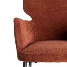 Silla Burdeos Tejido-Metal Salón 59,50 X 62,50 X 86 cm