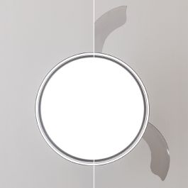 Ventilador de Techo con Luz Cecotec Energysilence Aero 4200 Negro 35 W