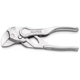 Knipex 86 04 100 Alicates Bimateria Universales de 100 mm Zangenschlüssel XS, Acero Cromado, hasta 2.1 cm Precio: 63.89000013. SKU: B17EKMMPYG
