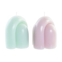 DKD Home Decor Vela Urban con Arco 260g 50h, Colores Surtidos Rosa Palo Turquesa, 8x8x9 cm - Pack 12 Unidades Precio: 29.2578. SKU: B1BVS2JEP8