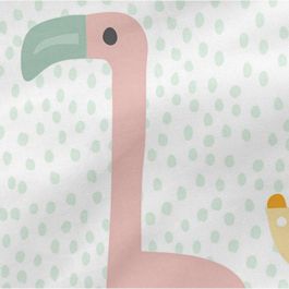 Protector de Cuna HappyFriday Moshi Moshi Hola Multicolor 210 x 40 cm