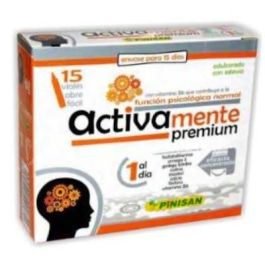 PINISAN Activamente Premium 15Viales con Colina, Inositol, Omega 3, Ginkgo y Vitamina B6 para la Función Psicológica y Reducción de Fatiga Precio: 15.4999999. SKU: B1FSPY6AFD