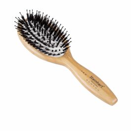 Steinhart Cepillo Pelo Ovalado Bambú Vent Cushion con Pelo Jabalí y Púas Nylon Reciclables, Resistencia al Calor, 1 unidad Precio: 8.49999953. SKU: B1K6F4R7ZL