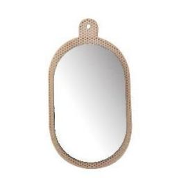 Espejo de pared DKD Home Decor Blanco Rosa 22 x 1,5 x 40 cm (2 Unidades) Precio: 48.50000045. SKU: S3014018