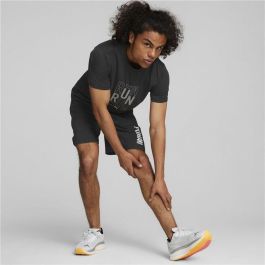 Camiseta Deportiva de Manga Corta Puma 522423 01 Negro