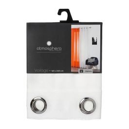 Atmosphera Visillo Visor transparente Blanco Roto Poliester 140x240cm