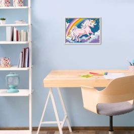 Kit de pintura por números CreArt Kids Unicornio neón de 18 x 24 cm, a partir de 7 años, 25904, Ravensburger