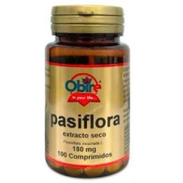 OBIRE Pasiflora Ext. Seco 180 mg, 100 Comprimidos. Relajante y ayuda al sueño Precio: 5.6899997. SKU: B1KEETVPCP