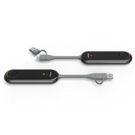 Yealink PA20 Transmisor de Señales AV Inalámbrico y Alámbrico 4K (3840x2160) Negro para Windows 10/11/7/8
