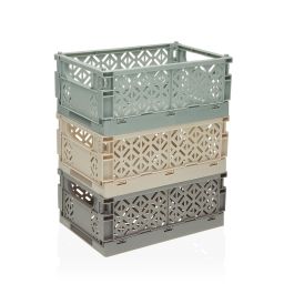 Caja plegable Versa Verde Polipropileno 35 x 14 x 23,5 cm