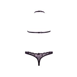 Conjunto de Lencería Barely Bare Negro Talla única Conjunto de Lencería Barely Bare Negro Talla única