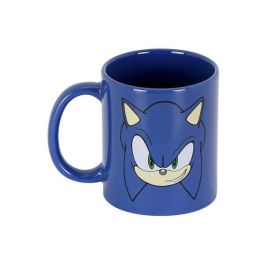 Karactermania Taza Sonic Face Cerámica Azul 9,5x13x7,8 cm
