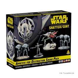 Atomic Mass Games SWP05 Star Wars Shatterpoint Juego de Mesa Hambré de Destrucción Pack Escuadra General Grievous Precio: 44.68999964. SKU: B1FPZZGNXV