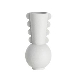 Jarrón Beige Metal 18 X 18 X 38,50 cm Precio: 33.2145. SKU: B1C5XJBJV5