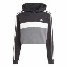 Chándal Mujer Adidas Tiberio 3- Stripes Colorblock Negro Gris