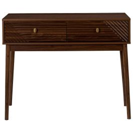 Home Deco Factory Consola con 2 Cajones Tiffany Cocooning de Maderas Varias