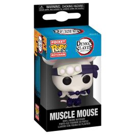 FUNKO Llavero Pocket POP Demon Slayer: Kimetsu no Yaiba - Muscle Mouse