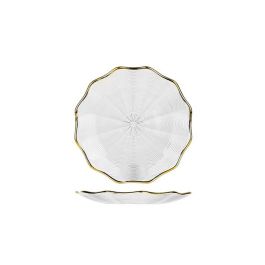 DKD Home Decor Plato Glam Cristal Transparente Dorado 17.6x17.6 cm Set 6 Unidades Apto Microondas y Lavavajillas Precio: 35.88999997. SKU: B17FP672PZ
