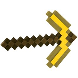 JAKKS Pacific Pickaxe Oro Minecraft de 40cm, accesorio para disfraz JAKKS Pacific Pickaxe Oro Minecraft de 40cm, accesorio para disfraz Precio: 17.5000001. SKU: B1D8ENJ2MC