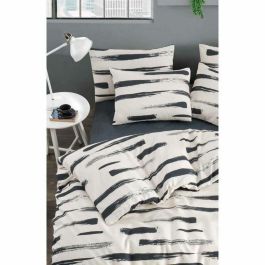 Juego de Cama ASI8684283430574 - 1 Funda Nórdica 220x240 cm + 2 Fundas de Almohada 60x60 cm - 65% Algodón, 35% Poliéster - Blanco