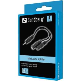 Sandberg MiniJack Splitter 1- to 2 Sandberg MiniJack Splitter 1- to 2