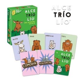 Ludilo Juego Alce, Trio, Lío - Juego de Cartas Familiar para Formar Tríos de Animales, 93 Cartas, en Español Precio: 14.69000016. SKU: B14TKRZ9SG