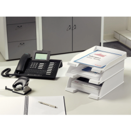 Leitz Bandeja Portadocumentos Jumbo Plus Transparente Plástico