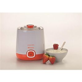 Ariete 621/1 Yogurtera para Yogur Clásico y Griego, 1 Litro, Diseño Moderno, Luz, Tapa Doble, Cesta Filtrante, Lavavajillas Ariete 621/1 Yogurtera para Yogur Clásico y Griego, 1 Litro, Diseño Moderno, Luz, Tapa Doble, Cesta Filtrante, Lavavajillas