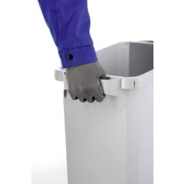 Durable Cubo Rectangular 60L Gris 1800496050