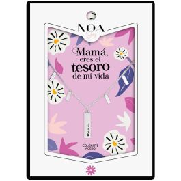 NOA STORY Colgante Mamá Acero Plateado 'Eres el Tesoro de mi Vida' Precio: 13.50000025. SKU: B1KL22LEM7
