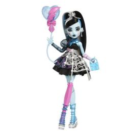 Mattel Muñeca Monster High Frankie Edición Cumpleaños 29x4,5x4 cm, Edad Recomendada +4 Años