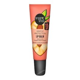 Organic Shop Bálsamo Labial Protección Suave SPF 15 con Vitamina E y Extracto de Melocotón, 10 ml Precio: 4.79000038. SKU: B13JFK3KAA