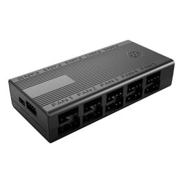 Mars Gaming MF-3DPROKIT/ 12cm Ventiladores ARGB Blanco (Pack 3) con HUB y Mando a Distancia