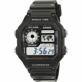Reloj Hombre Casio AE-1200WH-1AVEF Negro Precio: 66.78999987. SKU: S0442990
