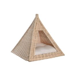 DKD Home Decor Cama Mascota Balines Ratán Natural 45 x 45 x 45 cm Hecha a Mano Precio: 87.9499995. SKU: S3044975