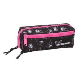 Safta Estuche Portatodo Escolar Kuromi Triple Compartimento 3 Cremalleras con Goma Elástica - Pequeño 22 cm | 85x60x220 mm Precio: 9.89999978. SKU: B1H58R5SA3