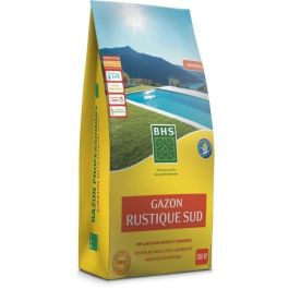 Césped - BHS - Césped Rústico Sur - 5 kg - Resistente a condiciones secas gracias a la festuca alta. Rápido y consistente. Precio: 82.49999978. SKU: B1D6KT3CMN