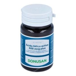 BONUSAN Ácido Fólico Activo 400 mcg Plus Quatrefolic® con B12 para Embarazo 90 Comprimidos Precio: 15.6899996. SKU: B1EHYXHB3Q