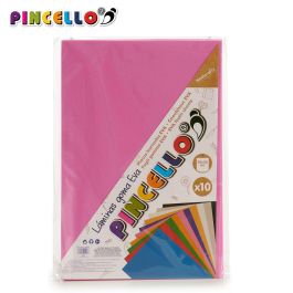 Pincello Juego de 10 Láminas de Goma Eva Rosa 20x30 cm (24 Unidades) Pincello Juego de 10 Láminas de Goma Eva Rosa 20x30 cm (24 Unidades)