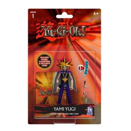 Bizak Figura Acción Yu-Gi-Oh! 13 cm 6 Puntos Articulación Personajes Principales DUEL DISK Tarjeta BONUS