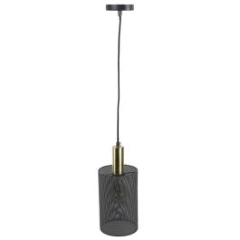Home Deco Light Lámpara Colgante Bistrot Indus Cilíndrica Pantalla Perforada Gris Diámetro 15 cm Altura 24 cm Precio: 23.50000048. SKU: B19ZX5FLJT