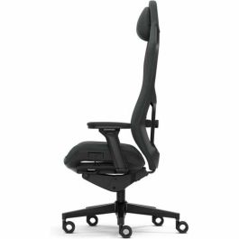Fractal Design FD-CH-RE1M-01 Silla para Videojuegos de PC, Asiento Acolchado, Respaldo de Malla, Negro