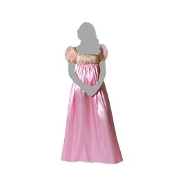 Disfraz Dama Inglesa Época Mujer Adulto Vestido Rosa Talla XS-S