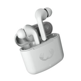 Fresh'N Rebel Auriculares Twins Fuse True Wireless Intra-auditivos con Control Táctil, Asistente Voz y 30 Horas Batería - Gris Hielo