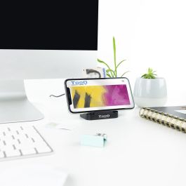 TooQ TQR-220B Lector de Tarjetas Inteligentes DNIe 3.0, USB 2.0, Negro. Compatible con PC, Mac, Linux y Smartphone.