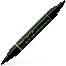 Faber-Castell Rotulador Doble Punta Fibra-Pincel Albrecht Dürer Watercolour Negro (4 Unidades) Tinta Agua Soluble (4 Unidades) Precio: 9.9499994. SKU: S8421944