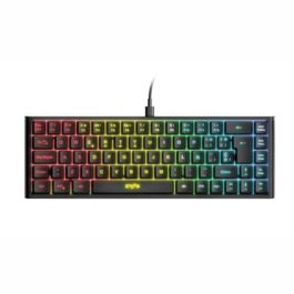 Energy Sistem ESG K4 Teclado Gaming Compacto de Membrana, 69 Teclas, Retroiluminación RGB 11 Modos, USB-C Extraíble, Español, Negro Precio: 30.79000001. SKU: S0235201